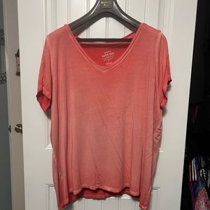 Torrid Super Soft Coral Tee 4